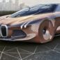 This Brown car seems like a car from the future!